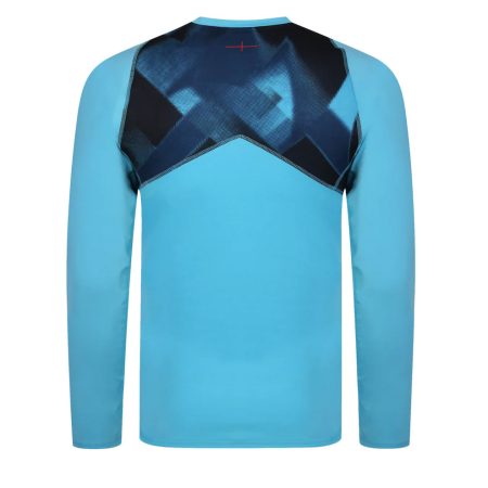 England Rugby Long Sleeve Training Jersey - Blue back