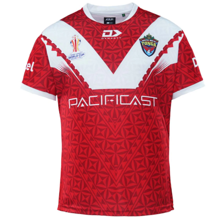 2022 Tonga Rugby League Mens Replica World Cup Home Jersey