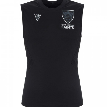 Northampton Saints Training Poly Sleeveless T Shirt 22/23