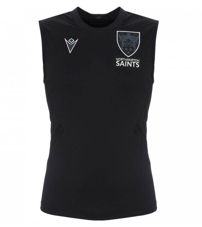Northampton Saints Training Poly Sleeveless T Shirt 22/23