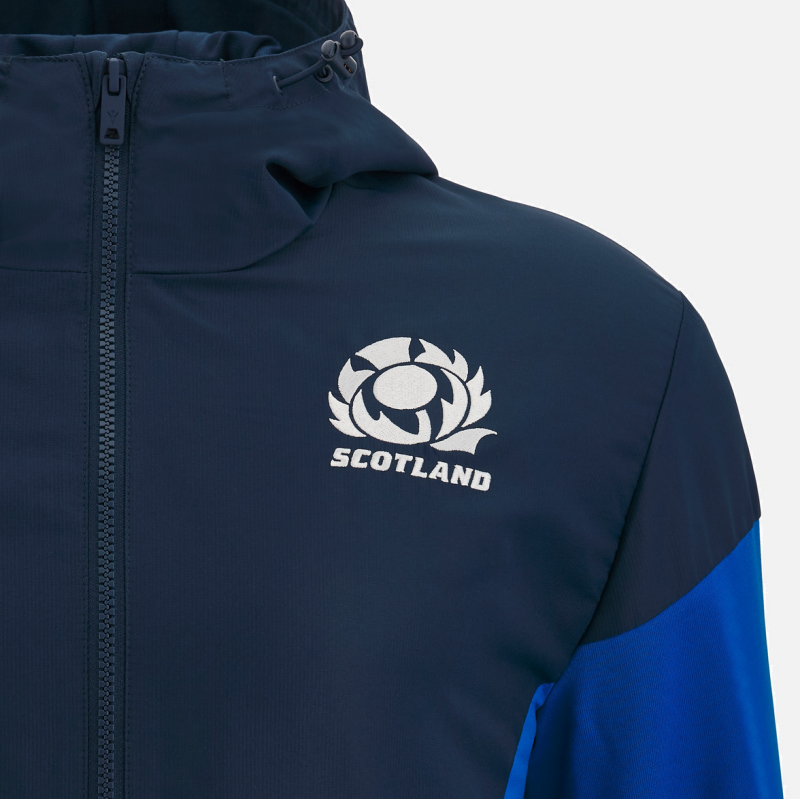 Scotland Rugby 2022/23 fullzip micro hoody front