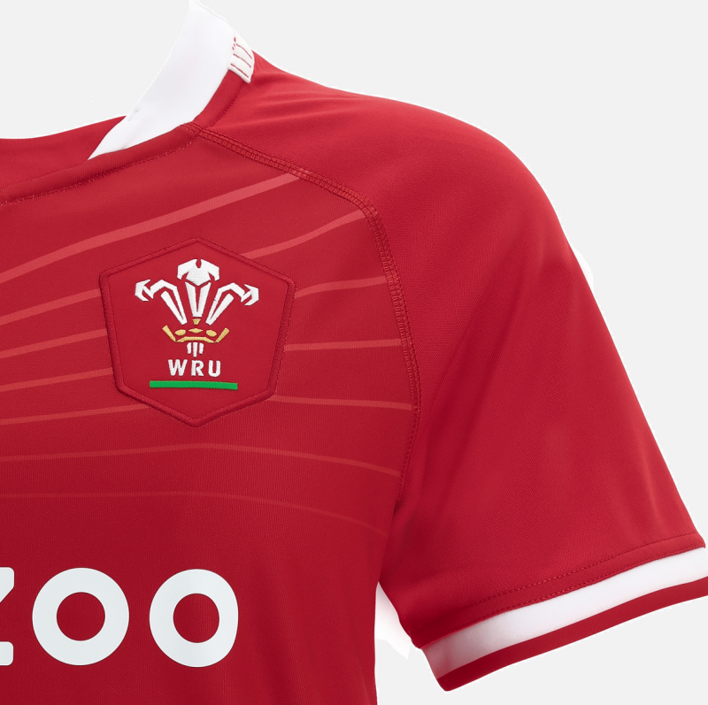 Welsh Rugby 2021/22 Women's Home Replica Shirt back front