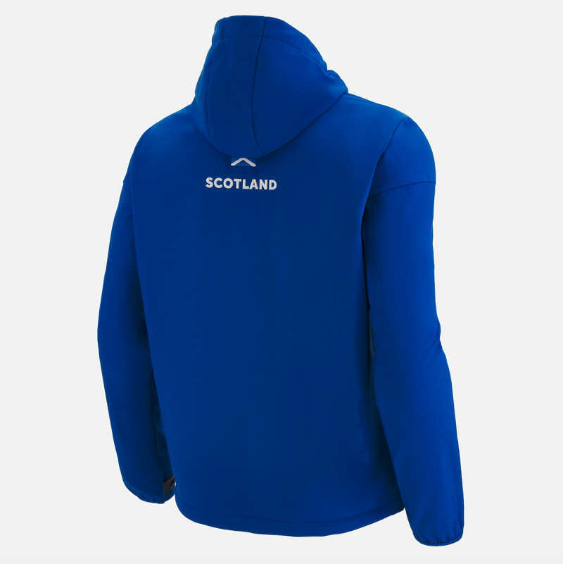 Scotland Rugby 2022/23 softshell jacket back