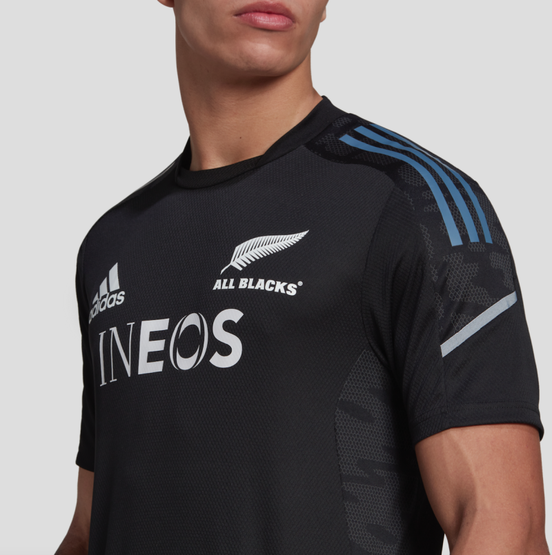 All Blacks Rugby Performance T-Shirt side
