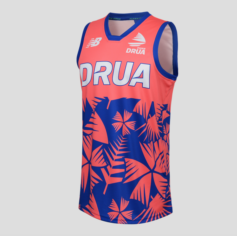 Fiji Drua basketball Vest front