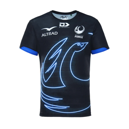 2023 Western Force Mens Warm Up Tee