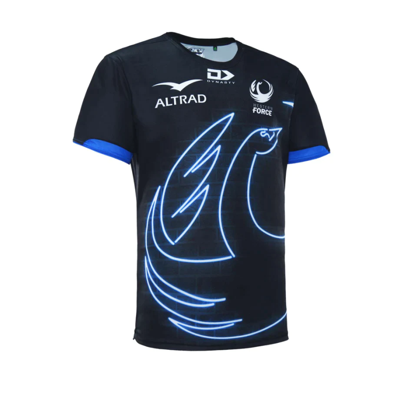 2023 Western Force Mens Warm Up Tee right