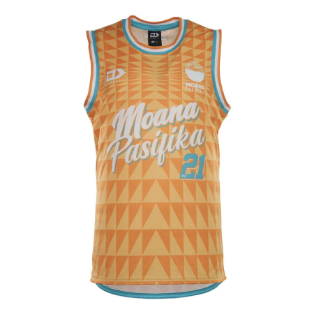 2023 Moana Pasifika Mens Alternate Basketball Singlet