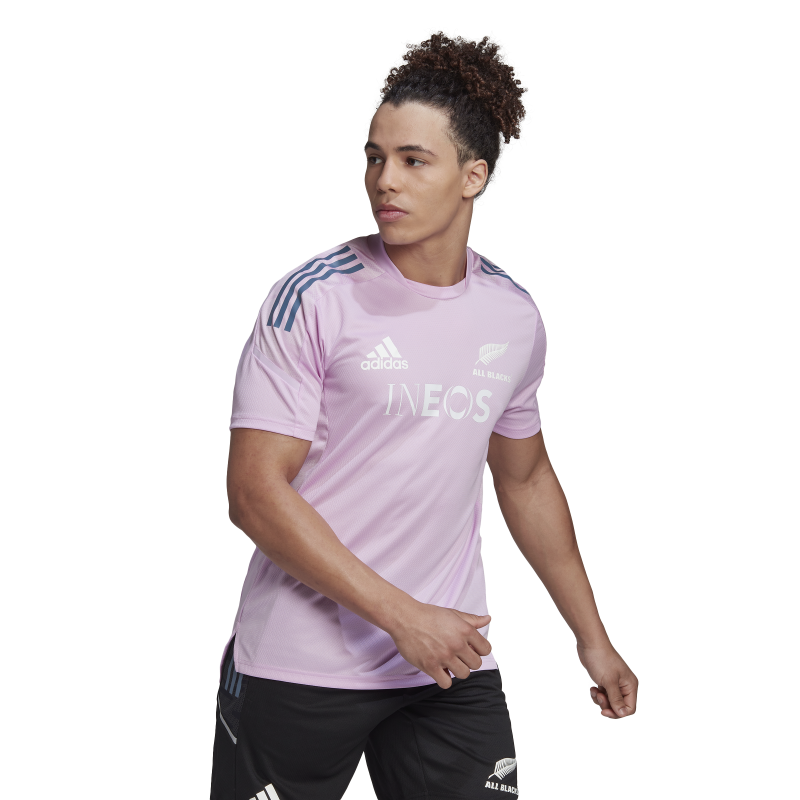 adidas All Blacks Performance T-Shirt Mens pink