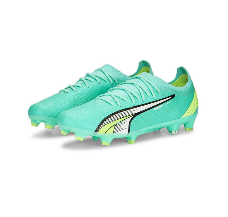Puma Ultra Ultimate Firm Ground boots - mint front