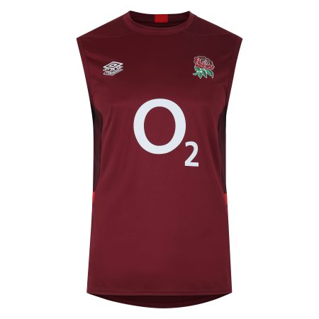 England Rugby Sleeveless Vest Red