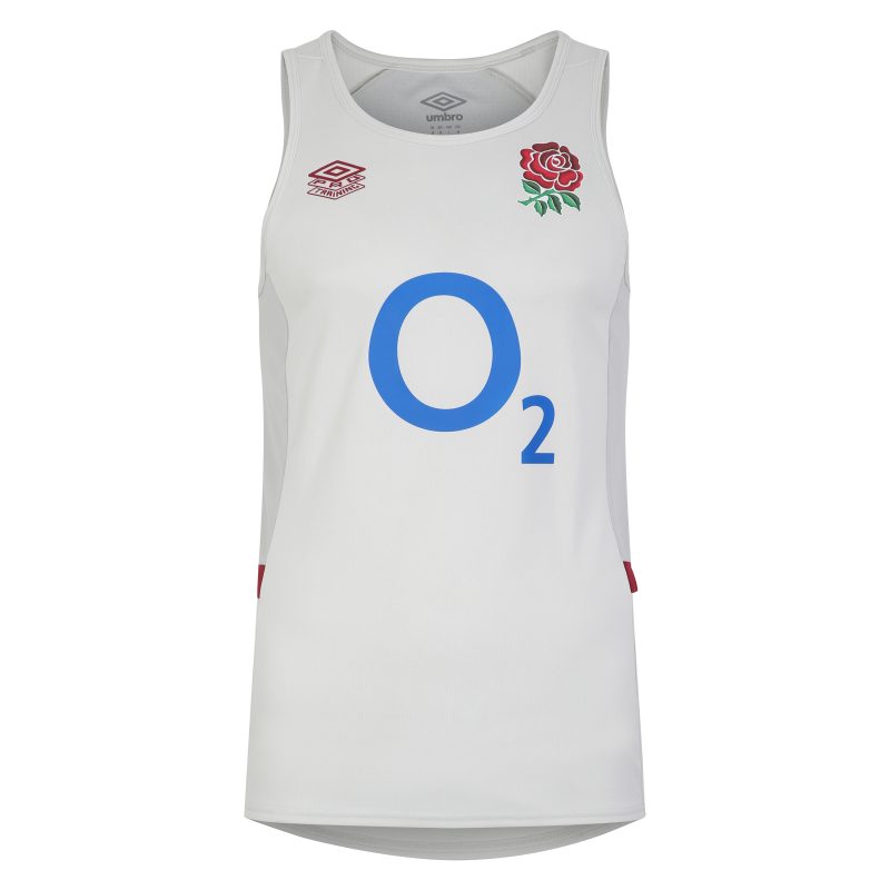 England Rugby Gym Vest white
