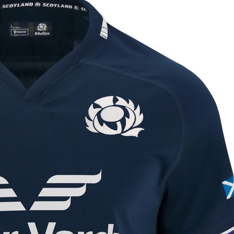 2023 Official Scotland Rugby Jersey - Home right