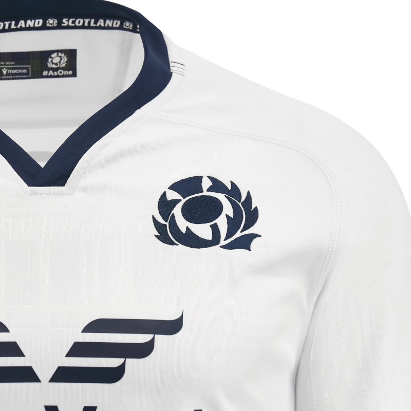 2023 Scotland away Shirt white 3