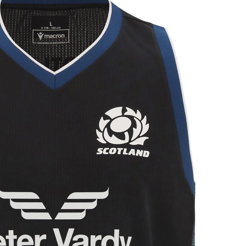 2023 Scotland Rugby Basketball Singlet/Vest 3