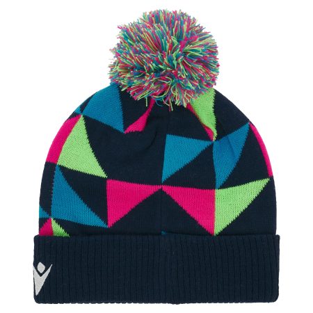 Scotland Rugby Bobble Hat Pink 1