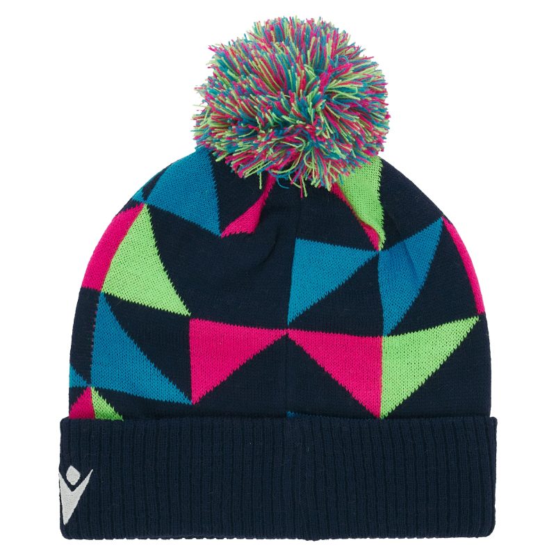 Scotland Rugby Bobble Hat Pink 1