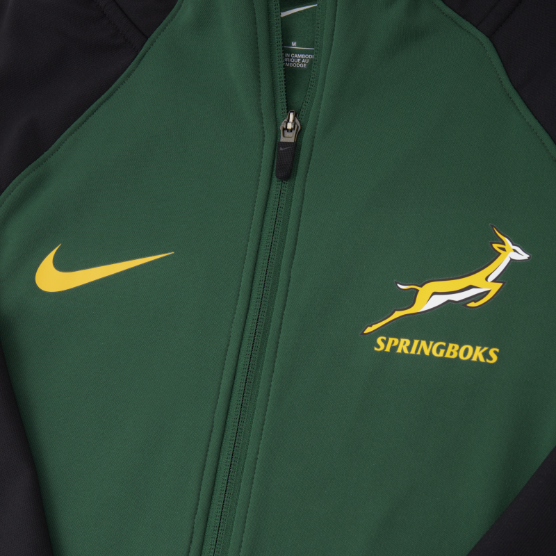 South Africa Rugby Hoodie full zip zoom