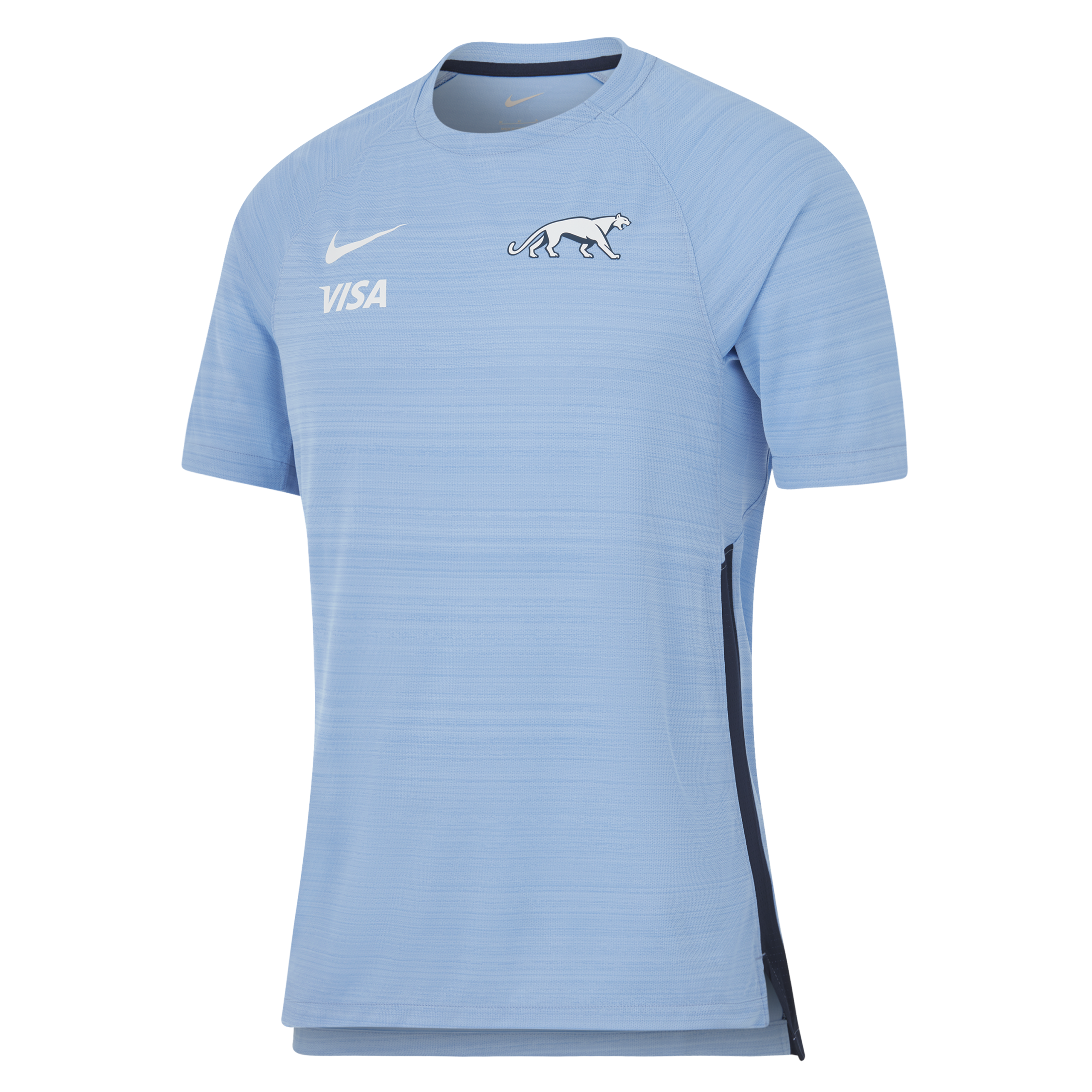 Slim Fit Athletic Long Sleeve Top - Ocean Blue – Aura Athletics