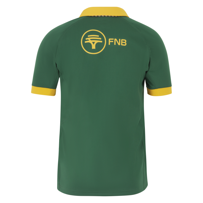 South Africa Springboks Home Rugby Jersey back