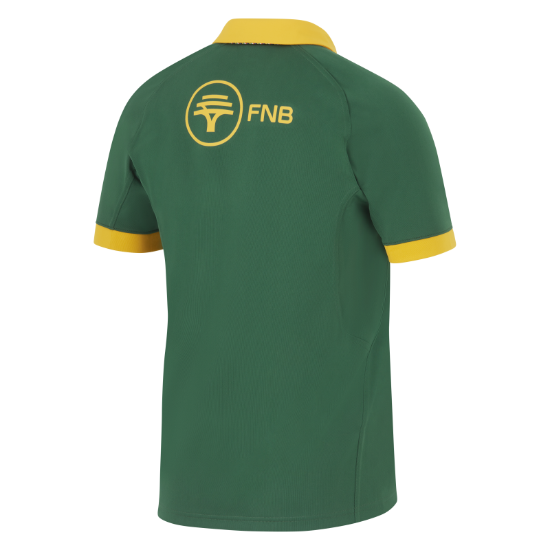 South Africa Springboks Home Rugby Jersey back 1