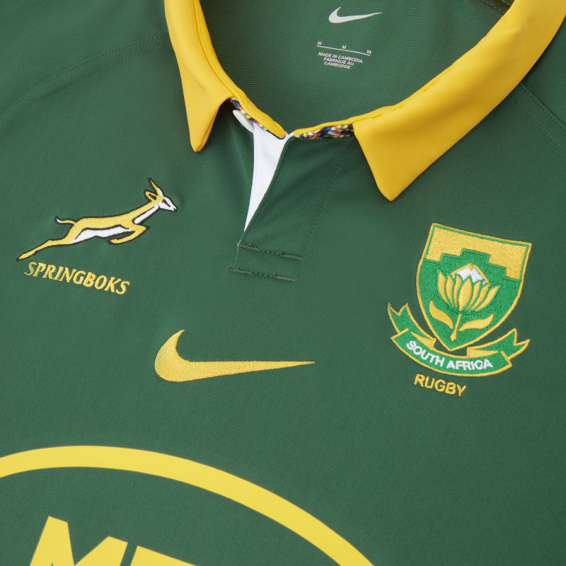 Nike South Africa Springboks Home Rugby Jersey front
