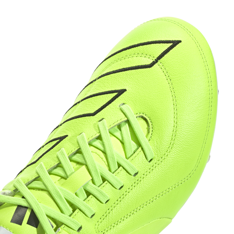 Adizero RS15 Elite Rugby Boots (SG) - Lucid Yellow toe