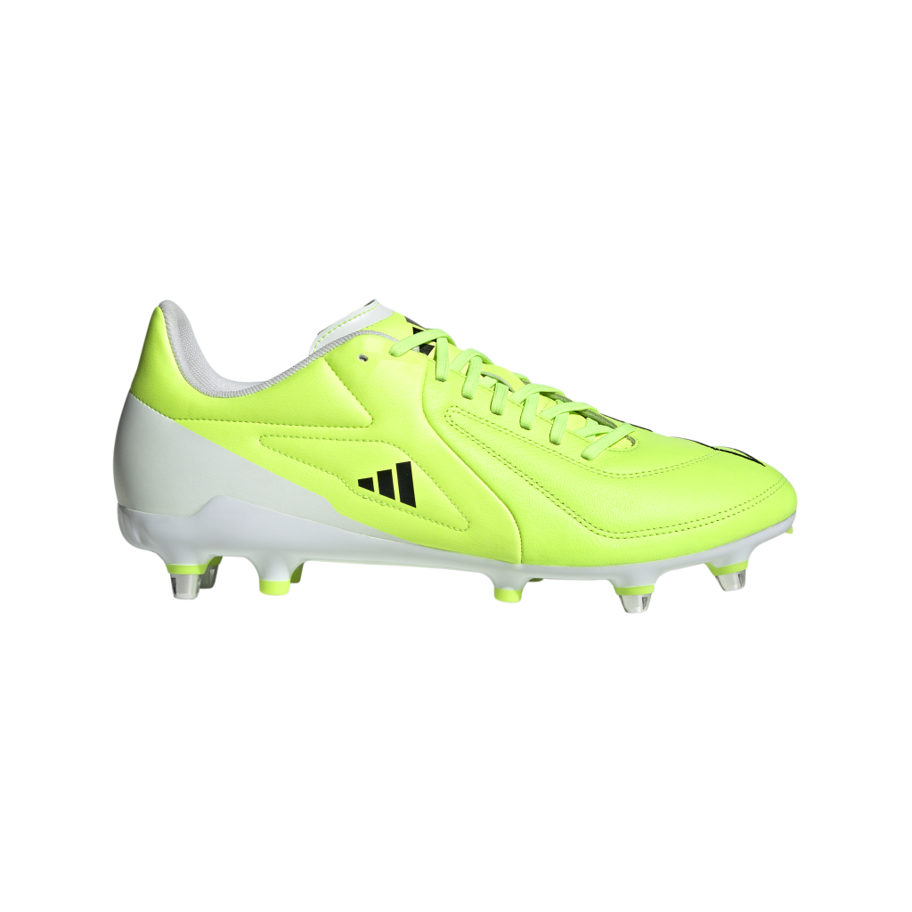 Adizero RS15 Elite Rugby Boots (SG) - Lucid Yellow | The Rugby Shop