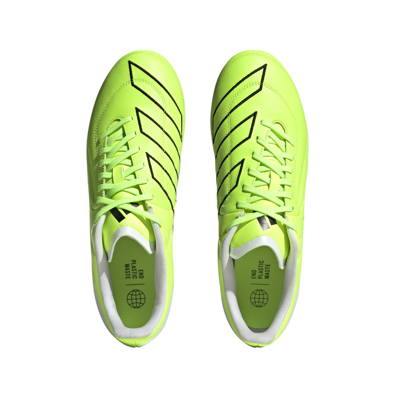 Adizero RS15 Elite Rugby Boots (SG) - Lucid Yellow top