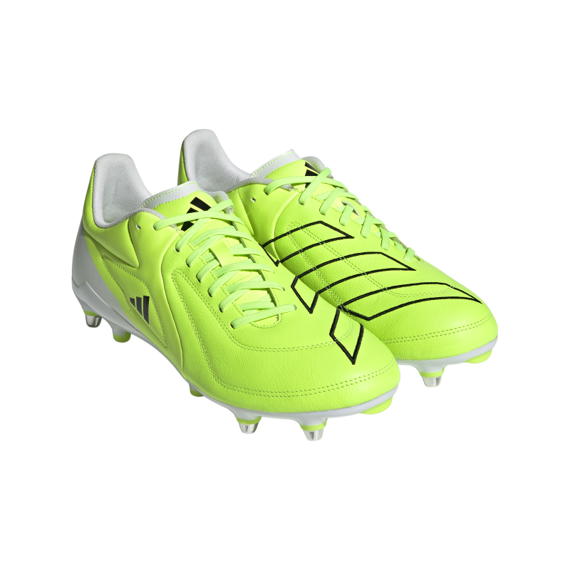 Adizero RS15 Elite Rugby Boots (SG) - Lucid Yellow right