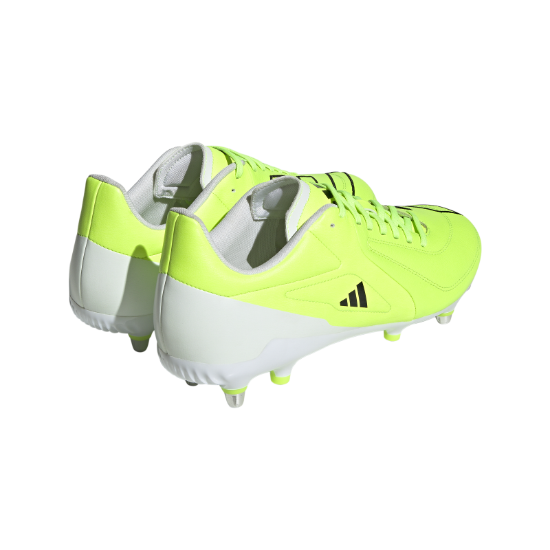 Adizero RS15 Elite Rugby Boots (SG) - Lucid Yellow back