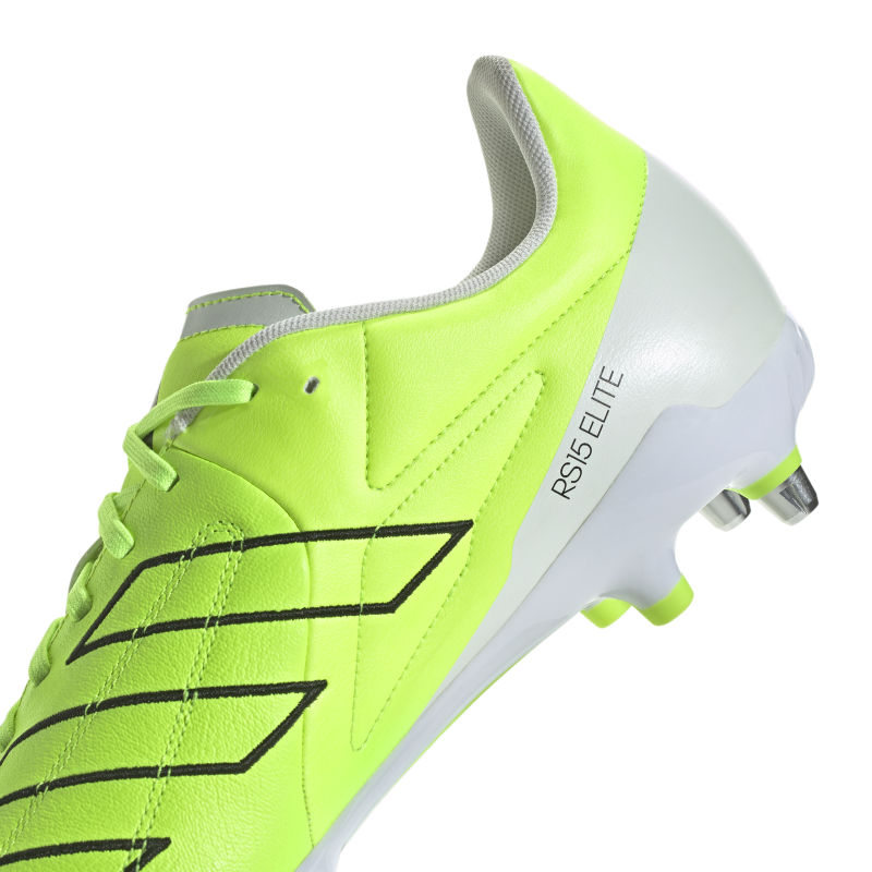 Adizero RS15 Elite Rugby Boots (SG) - Lucid Yellow zoom