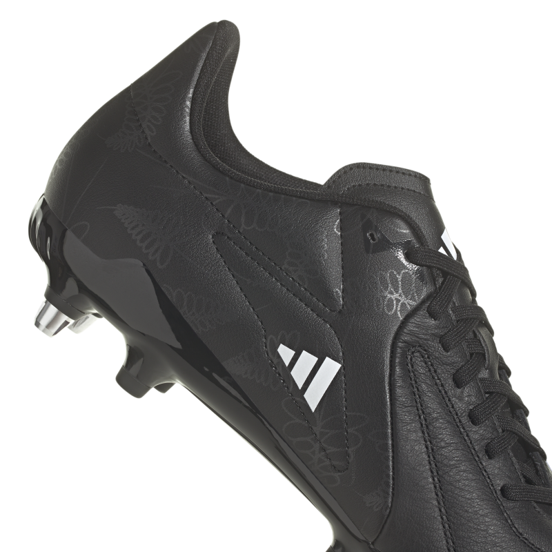 adidas RS15 Firm Ground Rugby Boots Black 1