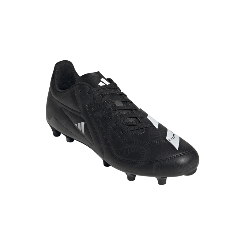 adidas RS15 Firm Ground Rugby Boots - Black front