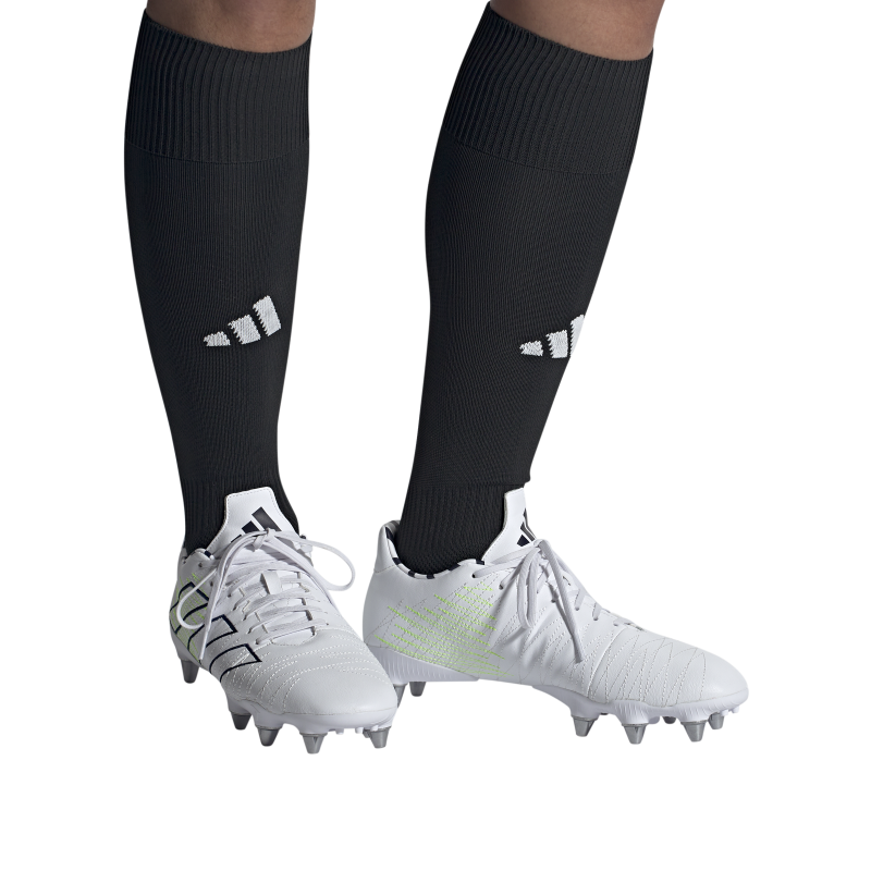 adidas Kakari Elite Rugby Boots (SG) White on