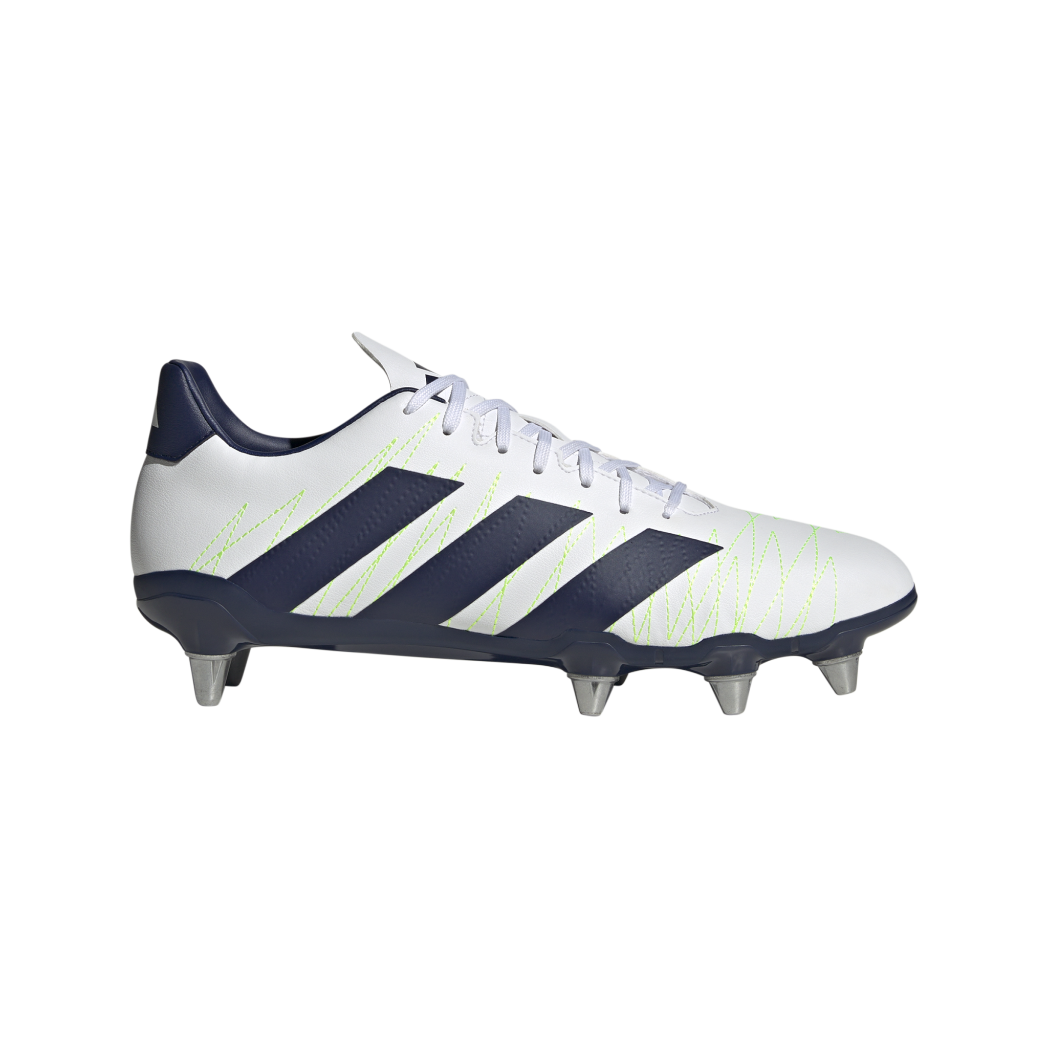 adidas Kakari Rugby Boots (SG) White The Rugby Shop