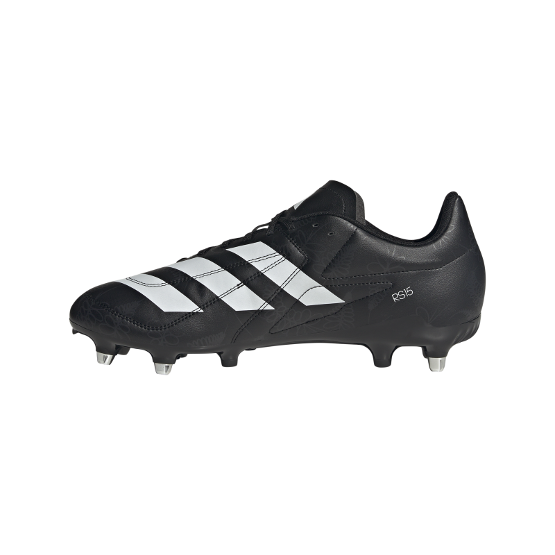 Adidas RS15 Rugby Boot black left