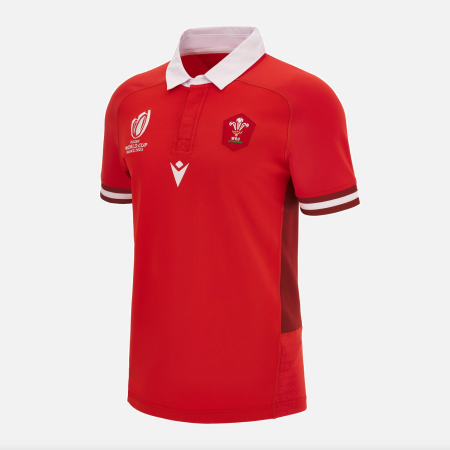 2023 Welsh Rugby home slim fit match shirt
