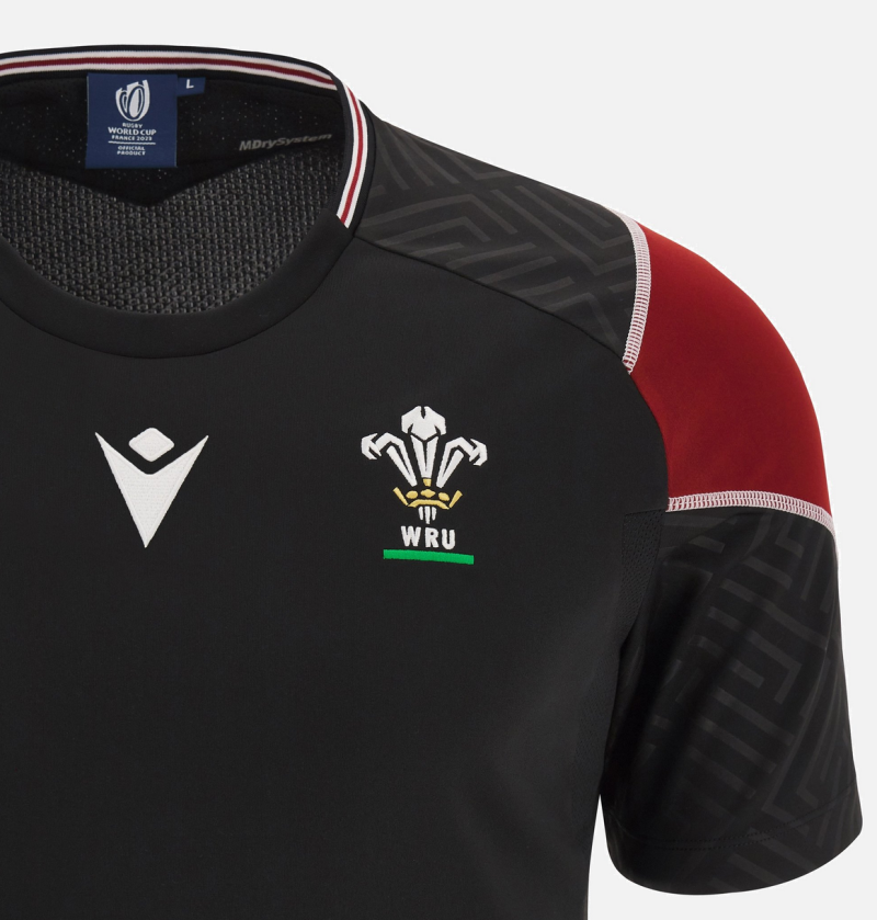 RWC 2023 Welsh Rugby short sleeve training tee 1