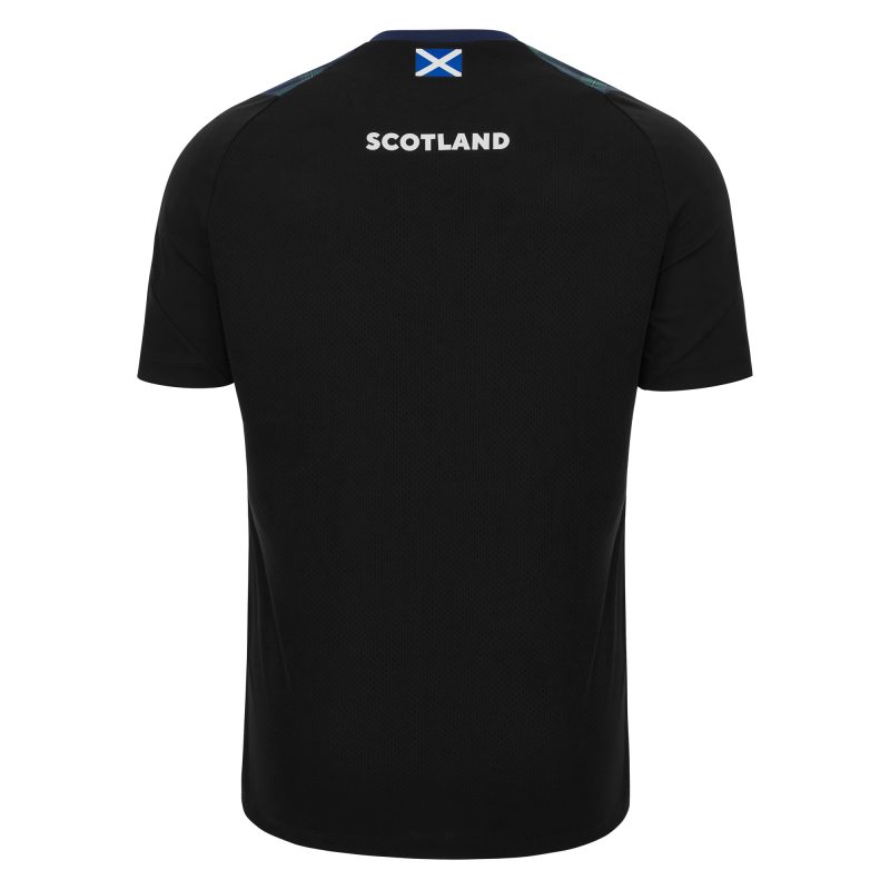 Scotland Training T Black back