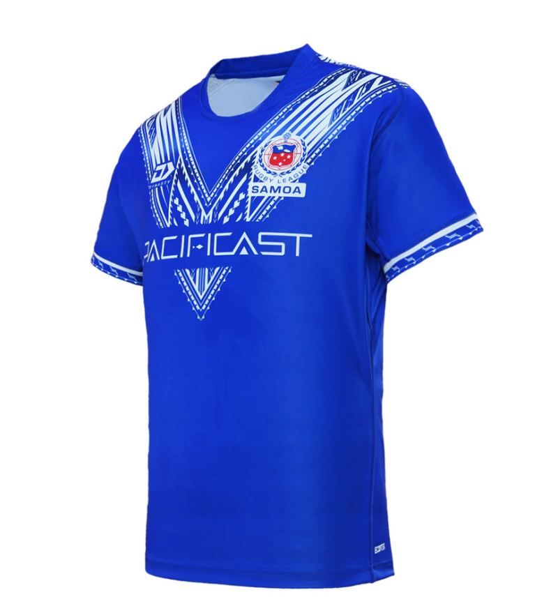 Samoa Rugby League Mens Replica Home Jersey side