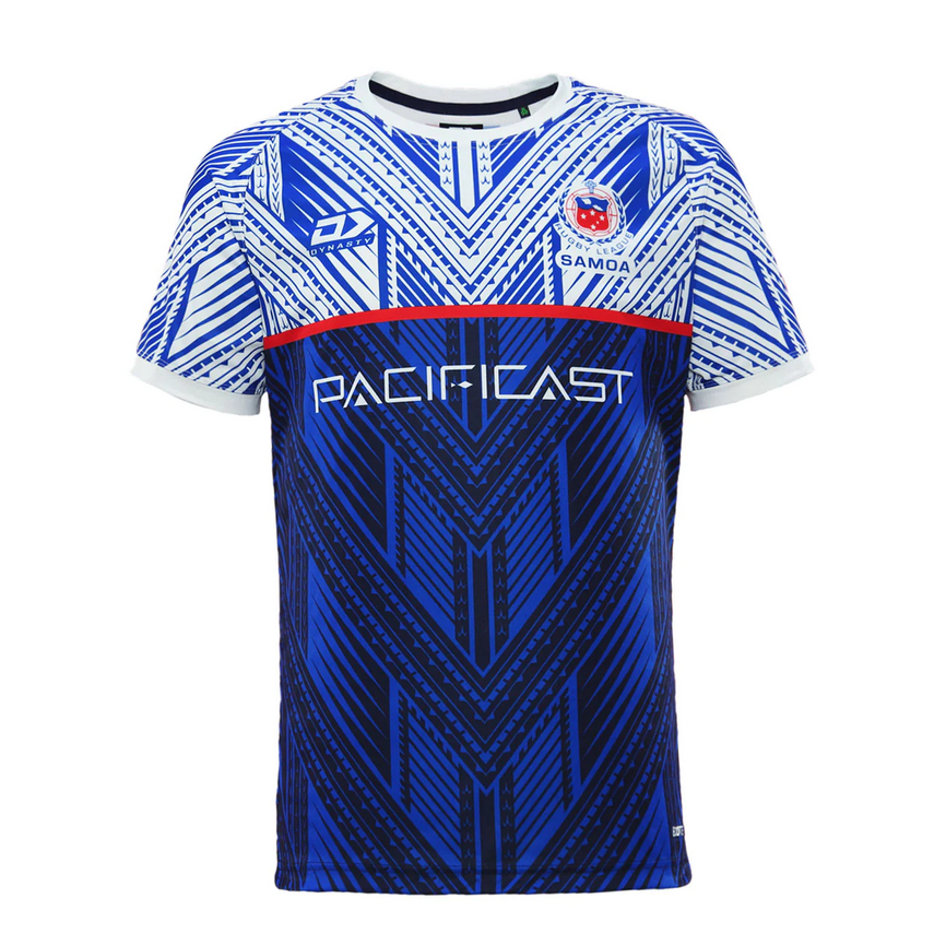 2023 Samoa Rugby League Mens White Training Tee | The Rugby Shop