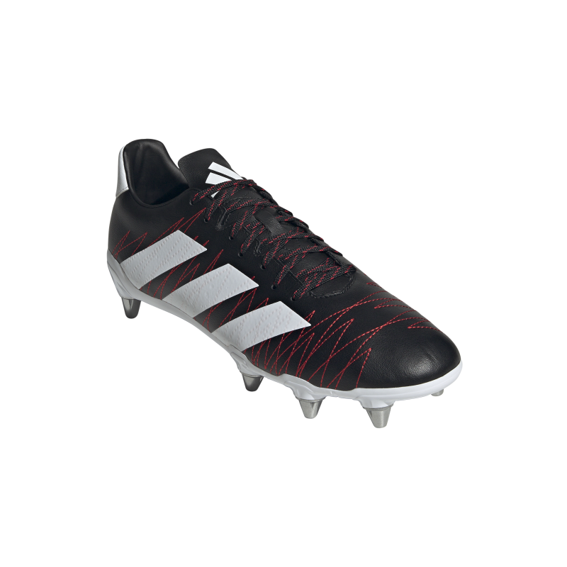adidas Kakari SG rugby boots Black/Red 5