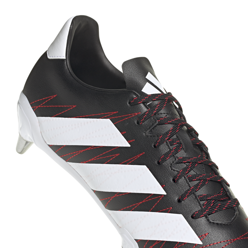 adidas Kakari SG rugby boots Black/Red 3