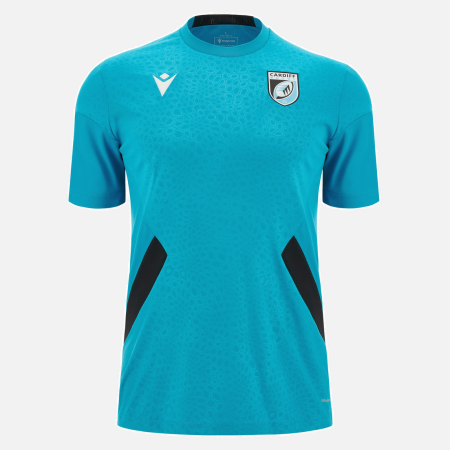 Cardiff Blues Aqua blue Training T-shirt