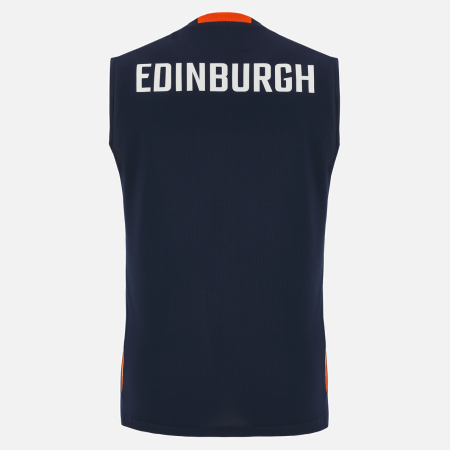 Edinburgh Rugby 2023/24 training vest back