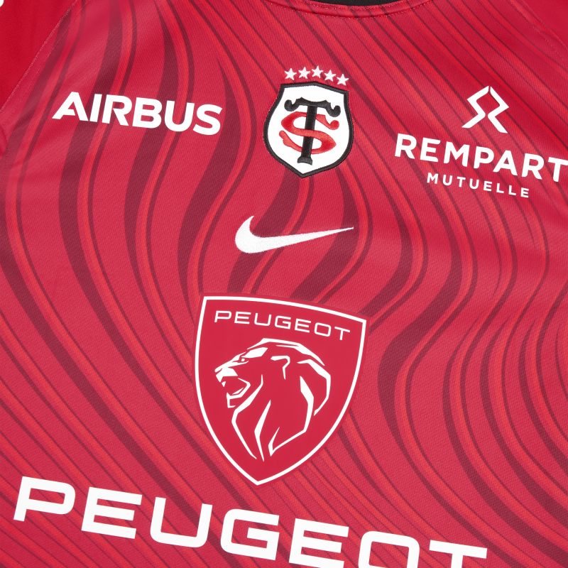 Stade Toulousain rugby jersey zoom