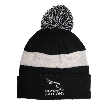 Newcastle Falcons Rugby Bobble Hat