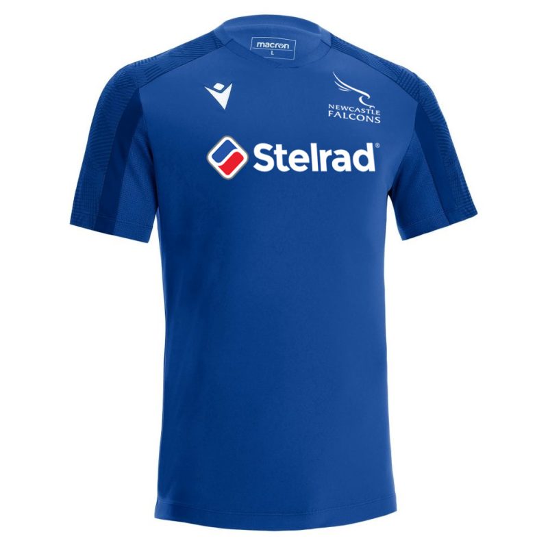Newcastle Falcons Training T-shirt blue