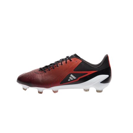 Adizero RS15 Pro Rugby Boots (FG) – Black/Red 1